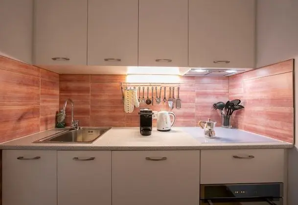 Family Apart Daire, 1 Çift Kişilik Yatak ve Çekyat, Bahçeli (Palazzo dei Ulivi - Merlot)