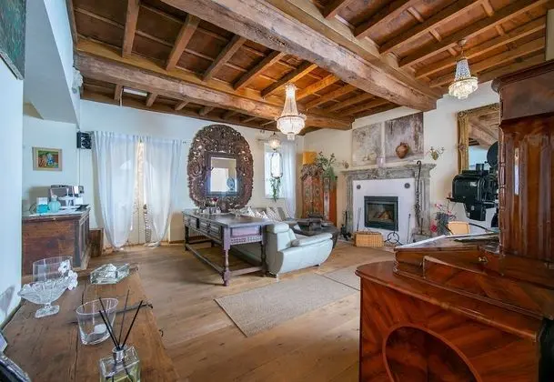 Family Apart Daire, 1 Çift Kişilik Yatak ve Çekyat, Bahçeli (Palazzo dei Ulivi - Merlot)