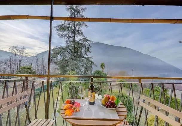 Family Apart Daire, 1 Çift Kişilik Yatak ve Çekyat, Bahçeli (Palazzo dei Ulivi - Merlot)