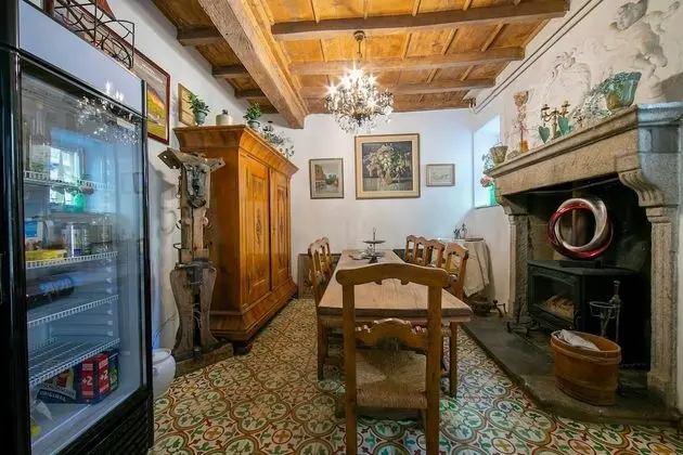 Family Apart Daire, 1 Çift Kişilik Yatak ve Çekyat, Bahçeli (Palazzo dei Ulivi - Rosmarino)