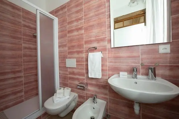 Family Apart Daire, 1 Çift Kişilik Yatak ve Çekyat, Bahçeli (Palazzo dei Ulivi - Rosmarino)