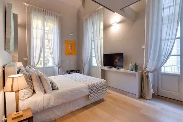 Deluxe Apart Daire, 1 Büyük (Queen) Boy Yatak, Küçük Mutfak, Bahçe Manzaralı