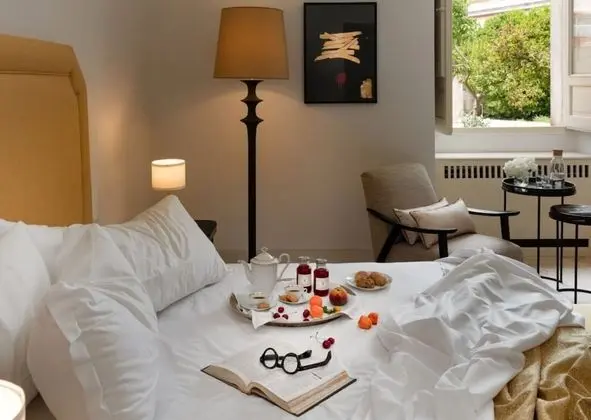 Superior Tek Büyük veya İki Ayrı Yataklı Oda, Bahçe Manzaralı