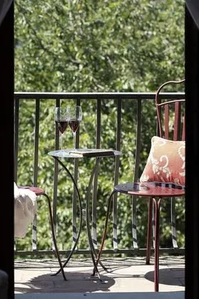 Deluxe Tek Büyük Yataklı Oda, Balkon, Vadi Manzaralı