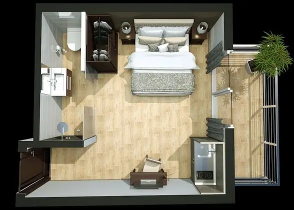 Comfort Süit, 1 Yatak Odası, Engellilere Uygun