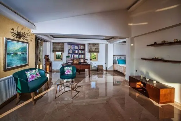 Deluxe Villa, 4 Yatak Odası, Kişiye Özel Havuzlu, Deniz Manzaralı