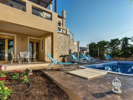 Deluxe Villa, 4 Yatak Odası, Kişiye Özel Havuzlu, Deniz Manzaralı