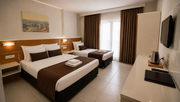 Deluxe Oda,Şehir Manzaralı,Balkonlu