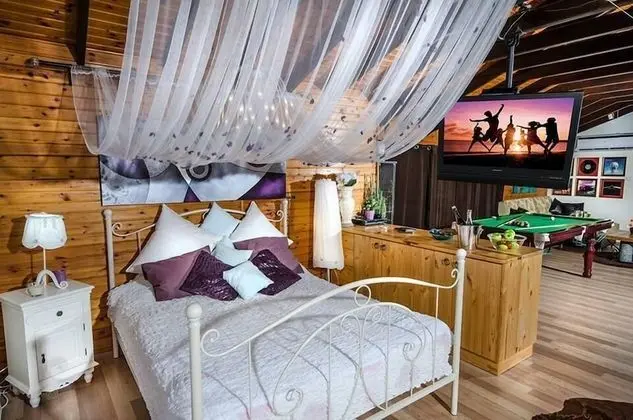 Deluxe Stüdyo, 1 Yatak Odası, Sıcak Su Havuzu, Plaj Manzaralı
