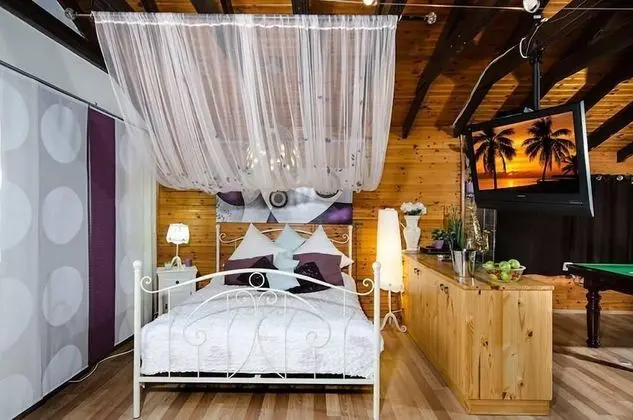Deluxe Stüdyo, 1 Yatak Odası, Sıcak Su Havuzu, Plaj Manzaralı