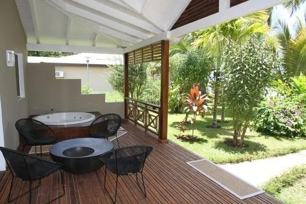 Bungalow, vista giardino