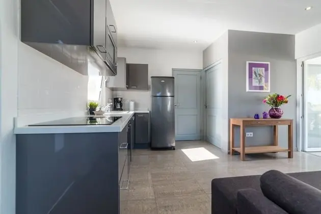 Deluxe Apart Daire, 1 Yatak Odası, Havuz Manzaralı, Zemin Kat