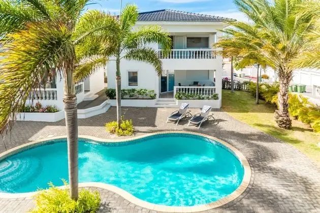 Deluxe Apart Daire, 1 Yatak Odası, Havuz Manzaralı, Zemin Kat