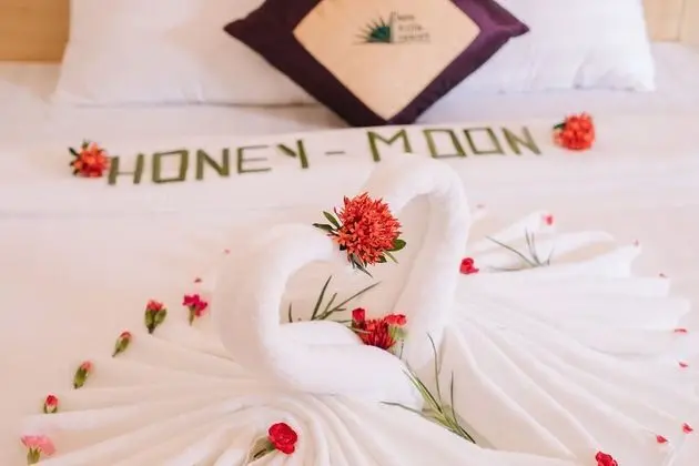 Deluxe Bungalov, 1 Yatak Odası, Havuz Manzaralı