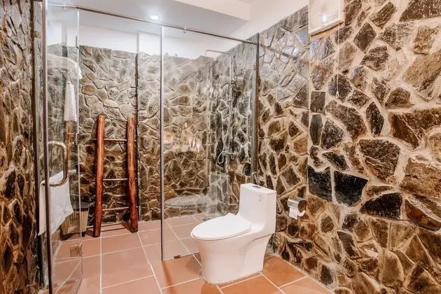 Deluxe Bungalov, 1 Yatak Odası, Havuz Manzaralı