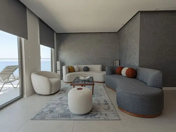 Deluxe Süit, 1 Büyük (Queen) Boy Yatak, Balkon, Deniz Manzaralı