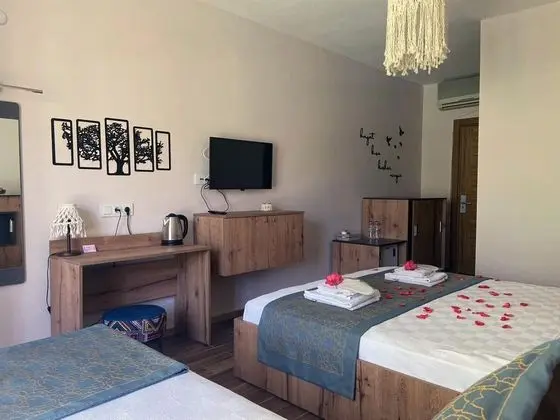 Family Oda, Bahçe Manzaralı, Balkonlu