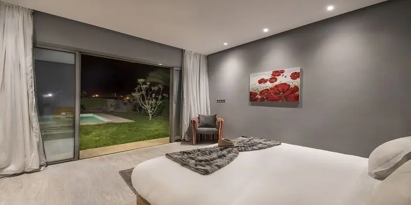 Deluxe Villa, 2 Yatak Odası, Kişiye Özel Havuzlu, Havuz Manzaralı