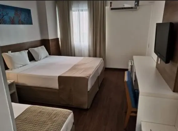 Standard Üç Kişilik Oda, 3 Tek Kişilik Yatak, Şehir Manzaralı