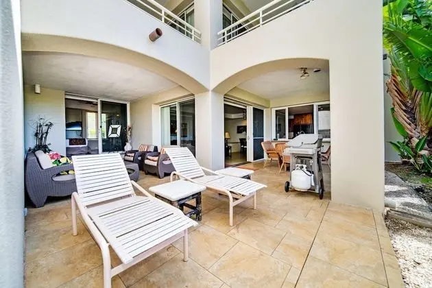 Oda, 1 Yatak Odası, Mutfak, Bahçeli (Private Lanai, W/D, A/C, Ground Floor)