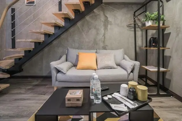 Çatı Katı (Loft), 2 Tek Kişilik Yatak