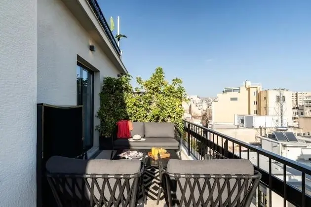 Deluxe Süit, Teras, Şehir Manzaralı
