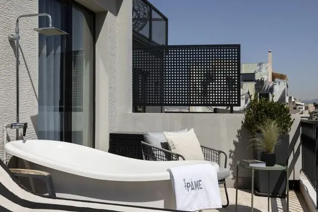Deluxe Süit, Teras, Şehir Manzaralı