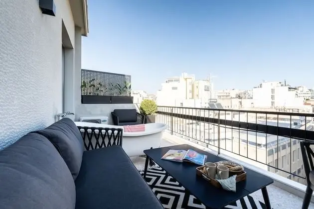 Deluxe Süit, Teras, Şehir Manzaralı