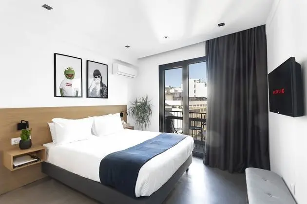 Premium Tek Büyük Yataklı Oda, Balkon, Şehir Manzaralı