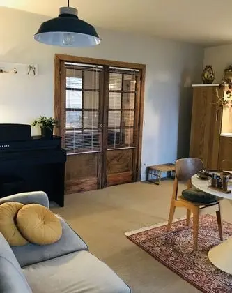 Deluxe Apart Daire, Banyolu/Duşlu, Bahçe Manzaralı (Luxe appartement)