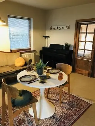 Deluxe Apart Daire, Banyolu/Duşlu, Bahçe Manzaralı (Luxe appartement)