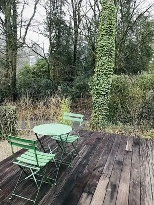 Deluxe Apart Daire, Banyolu/Duşlu, Bahçe Manzaralı (Luxe appartement)