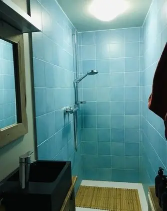 Deluxe Bungalov, Banyolu/Duşlu, Bahçe Manzaralı (Boshuis)