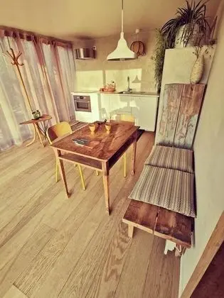 Deluxe Bungalov, Banyolu/Duşlu, Bahçe Manzaralı (Boshuis)