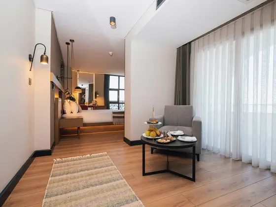 Deluxe Özel Kısmi deniz manzarası Oda