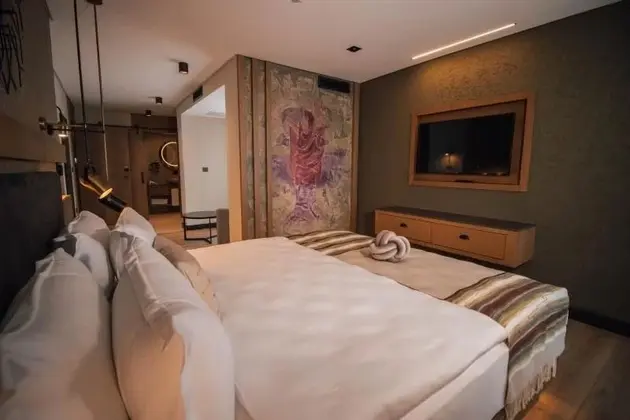Deluxe Özel Kısmi deniz manzarası Oda