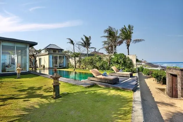 Deluxe Villa, 3 Yatak Odası, Plaj Manzaralı, Denize Sıfır