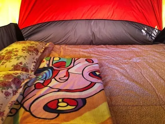 Romantic Çadır, 1 Yatak Odası, Plaj Manzaralı, Denize Sıfır (Camping Tent)