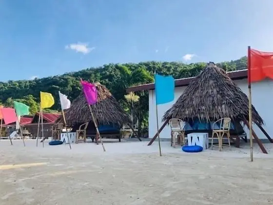 Romantic Çadır, 1 Yatak Odası, Plaj Manzaralı, Denize Sıfır (Camping Tent)