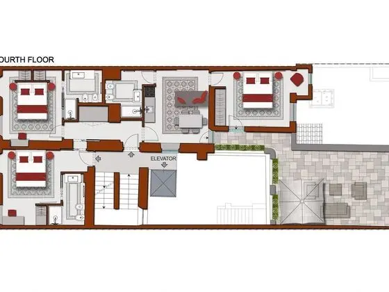 Apart Daire (3 Bedrooms)