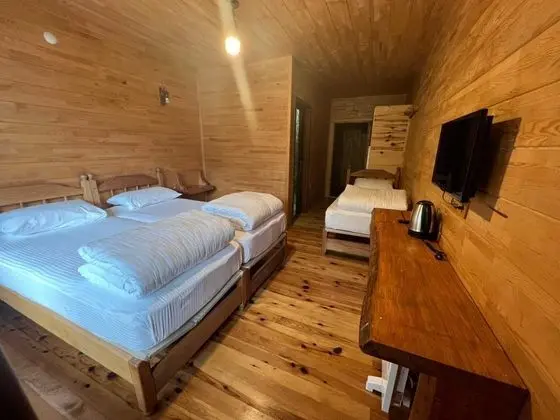 Deluxe Üç Kişilik Oda , Nehir Manzaralı, Balkonlu