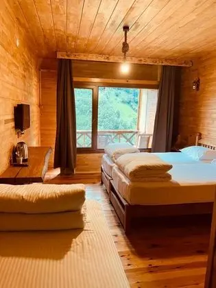 Deluxe Üç Kişilik Oda , Nehir Manzaralı, Balkonlu
