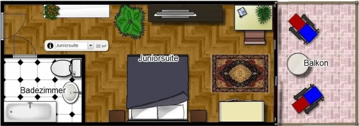 Standard Oda, Balkon