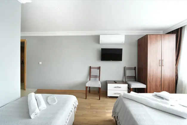 Deluxe Üç Kişilik Oda , Deniz ve Dağ Manzaralı