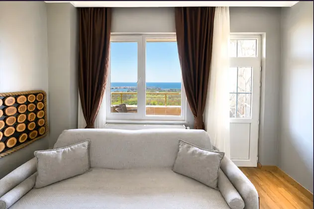 Deluxe Üç Kişilik Oda , Deniz ve Dağ Manzaralı