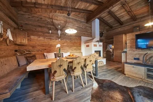 Luxury Dağ Evi, 2 Yatak Odası, Sauna, Dağ Manzaralı (Chalet - KRISTALL)
