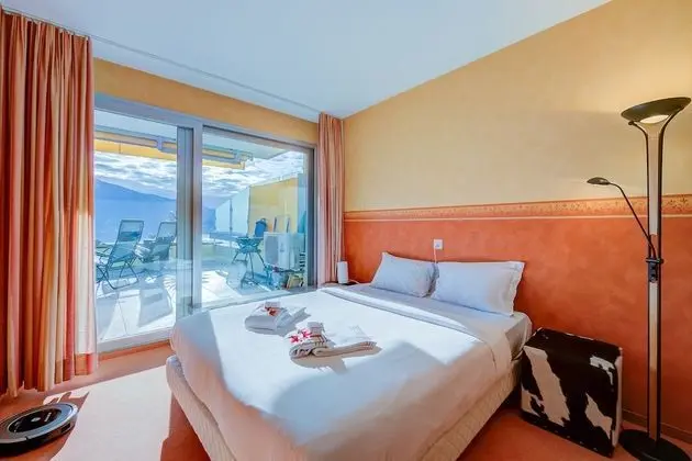 Family Apart Daire, 2 Çift Kişilik Yatak, 2 Banyolu, Dağ Yamacı (Panorama Maggiore Apartment)