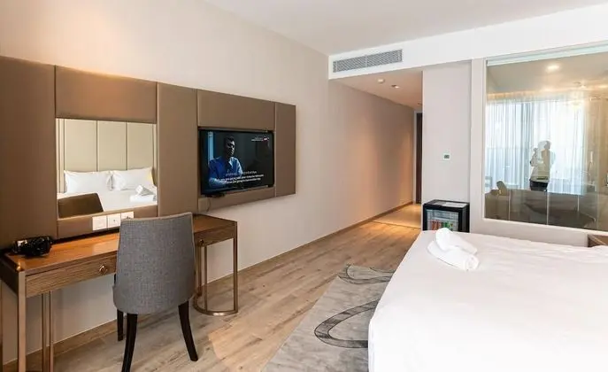 Deluxe Tek Büyük Yataklı Oda, 1 En Büyük (King) Boy Yatak, Şehir Manzaralı
