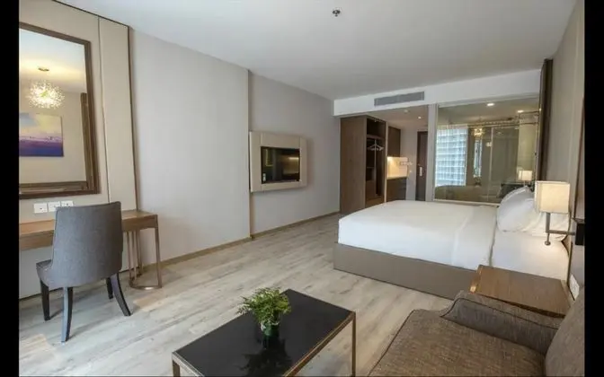 Deluxe Tek Büyük Yataklı Oda, Şehir Manzaralı