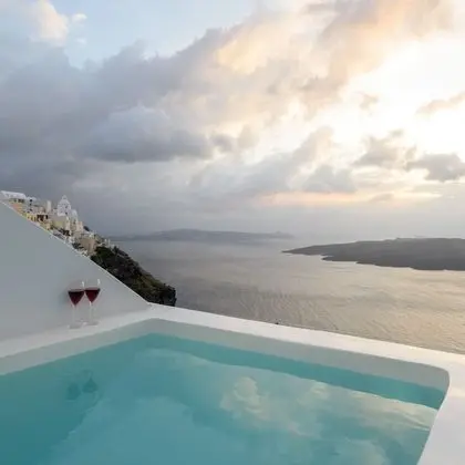 Villa (Caldera View outdoor Jetted tub)